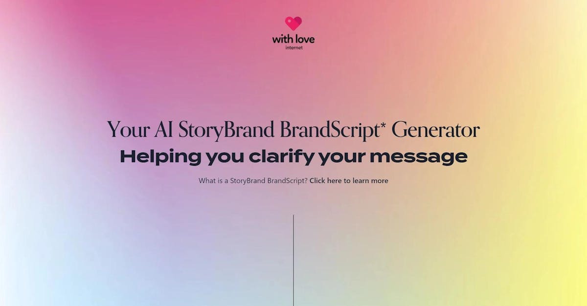 BrandScript Generator