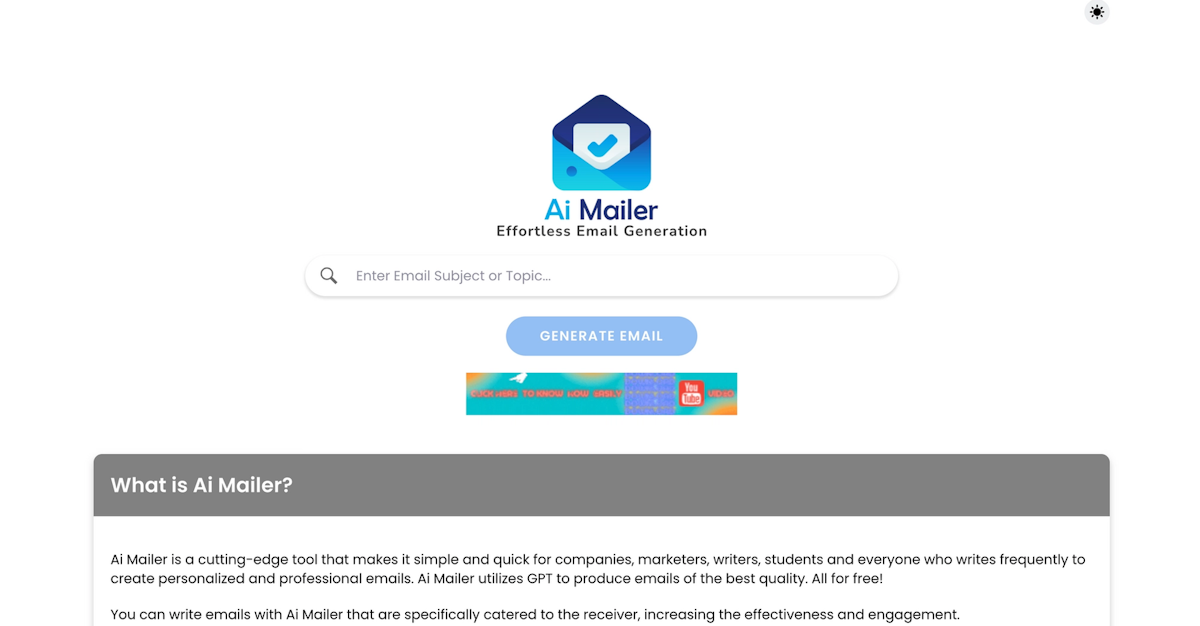 AI Mailer