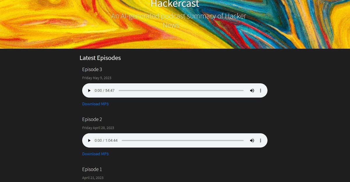 Hackercast