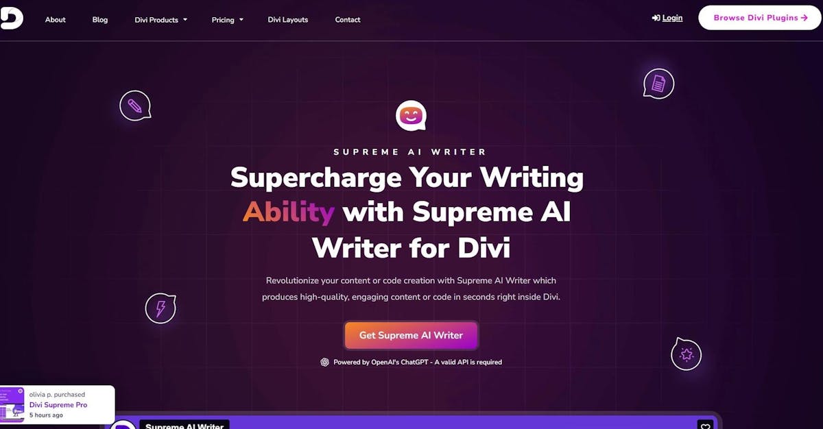 Supreme AI Writer