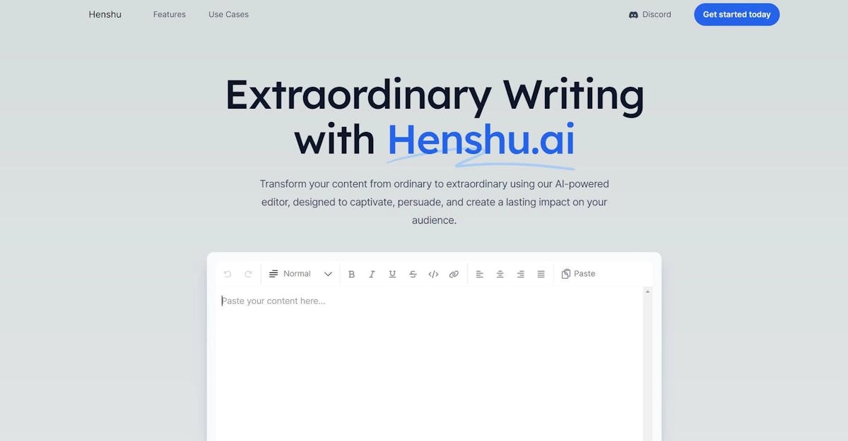 Henshu.ai